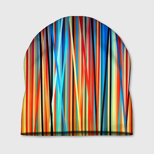 Шапка Colored stripes / 3D-принт – фото 1