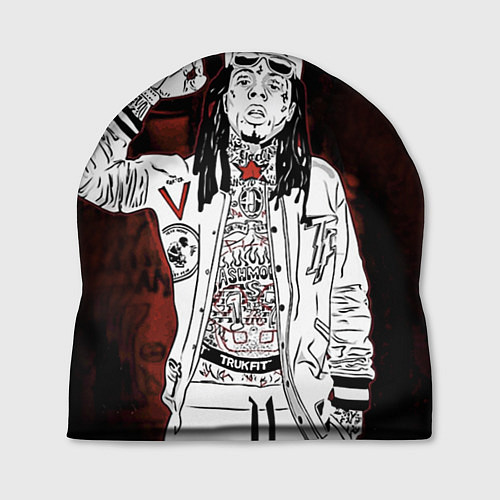 Шапка Lil Wayne: street style / 3D-принт – фото 1
