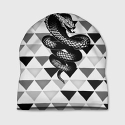 Шапка Snake Geometric