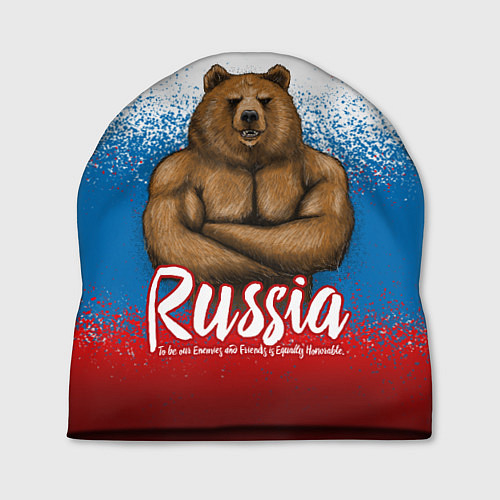 Шапка Russian Bear / 3D-принт – фото 1