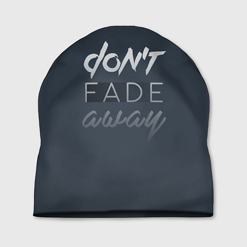 Шапка Dont fade away / 3D-принт – фото 1