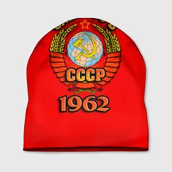 Шапка Сделано в 1962 СССР, цвет: 3D-принт
