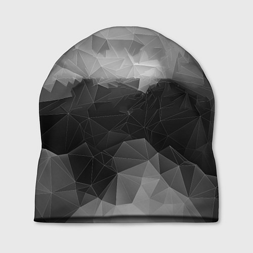 Шапка Polygon gray / 3D-принт – фото 1