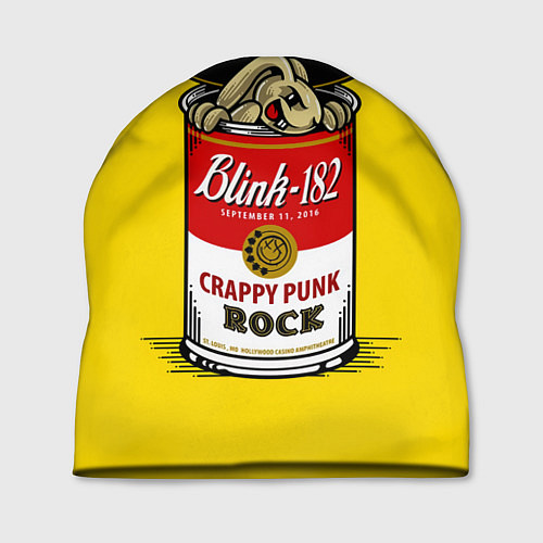 Шапка Blink-182: Crappy punk rock / 3D-принт – фото 1