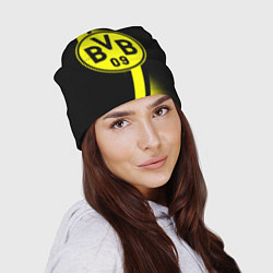 Шапка FC Borussia Dortmund: Storm, цвет: 3D-принт — фото 2