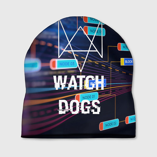 Шапка Watch Dogs / 3D-принт – фото 1