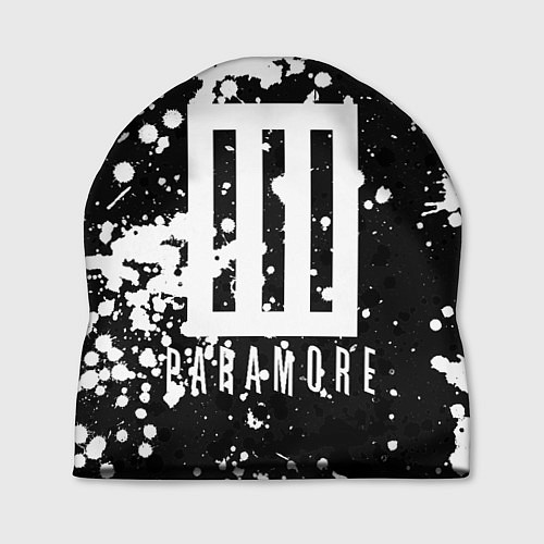 Шапка Paramore: Black & White / 3D-принт – фото 1