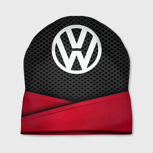 Шапка Volkswagen: Grey Carbon / 3D-принт – фото 1