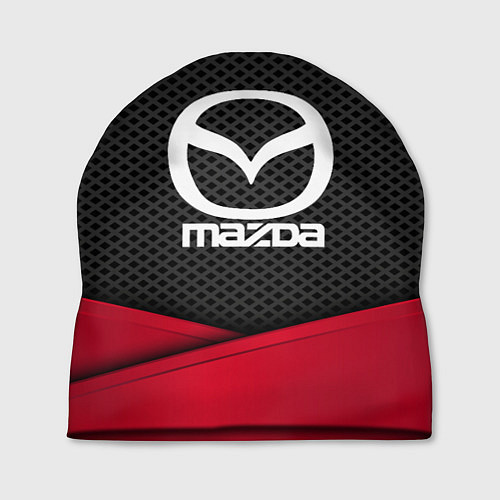 Шапка Mazda: Grey Carbon / 3D-принт – фото 1