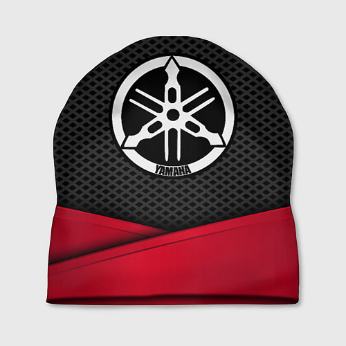 Шапка Yamaha: Grey Carbon / 3D-принт – фото 1