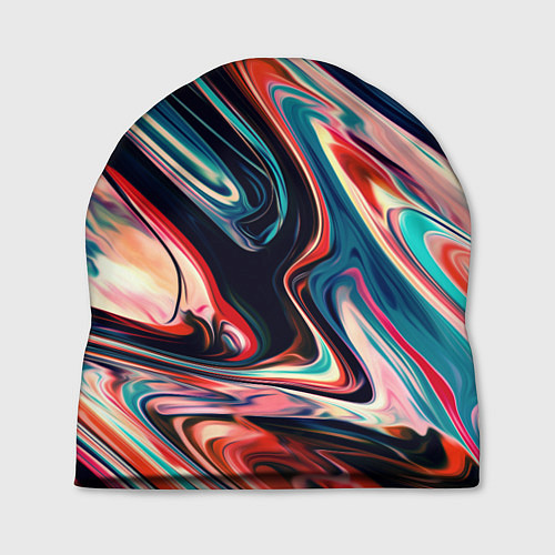 Шапка Разноцветные краски / 3D-принт – фото 1