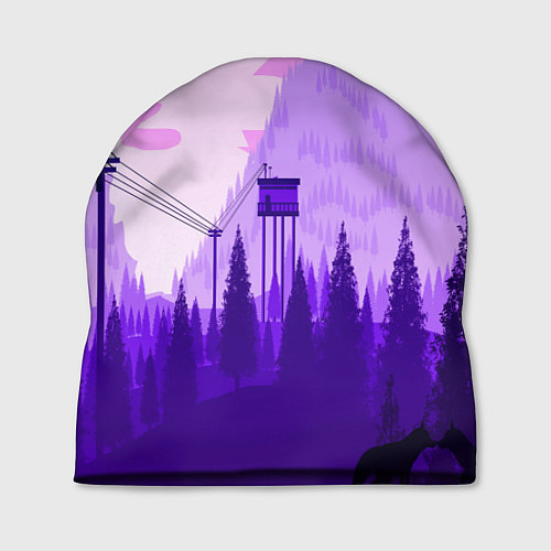 Шапка Firewatch: Violet Wood / 3D-принт – фото 1