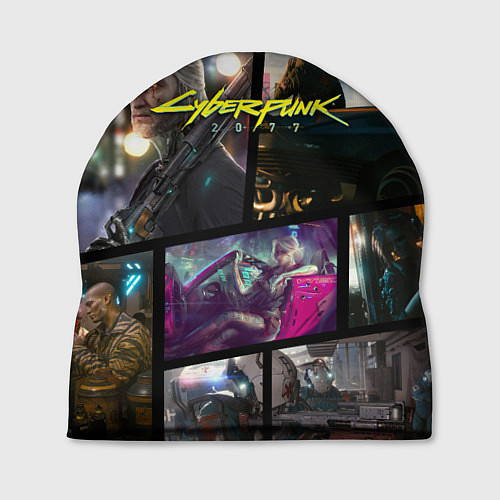 Шапка Cyberpunk 2077: Stories / 3D-принт – фото 1