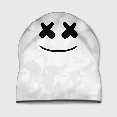 Шапка Marshmello: White Face / 3D-принт – фото 1