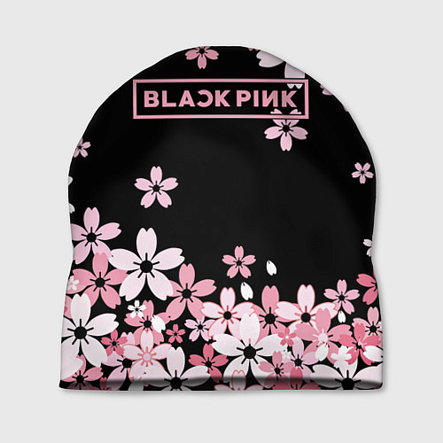 Шапка Black Pink: Pink Sakura / 3D-принт – фото 1