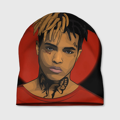 Шапка XXXTentacion: Red Sun / 3D-принт – фото 1