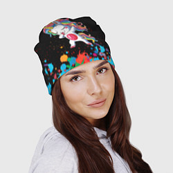 Шапка Малыш-единорог, цвет: 3D-принт — фото 2