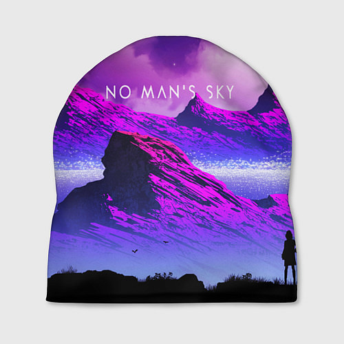 Шапка No Man's Sky: Neon Mountains / 3D-принт – фото 1