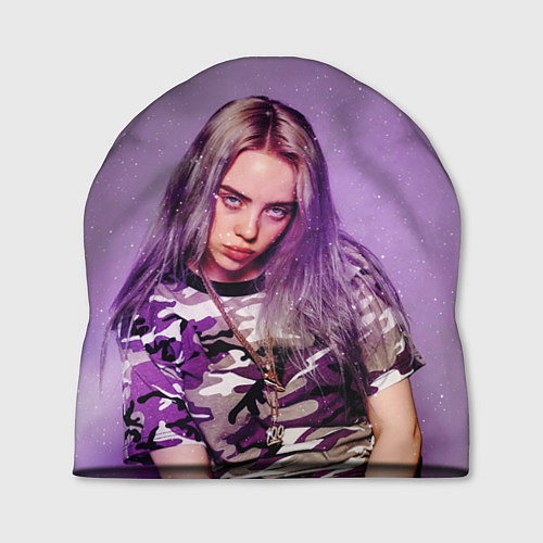 Шапка Billie Eilish: Violet Fashion / 3D-принт – фото 1