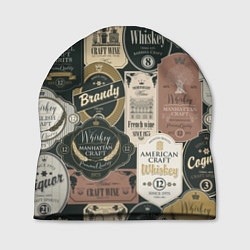 Шапка Этикетки мира Виски