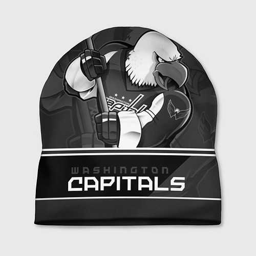 Шапка Washington Capitals: Mono / 3D-принт – фото 1