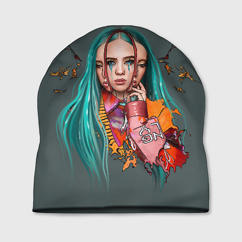 Шапка BILLIE EILISH / 3D-принт – фото 1