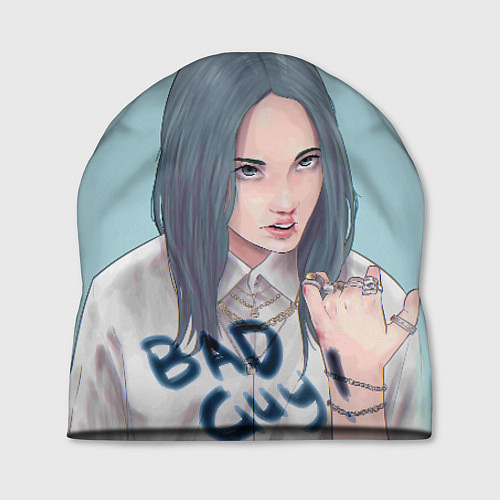 Шапка Billie Eilish: Bad Guy / 3D-принт – фото 1