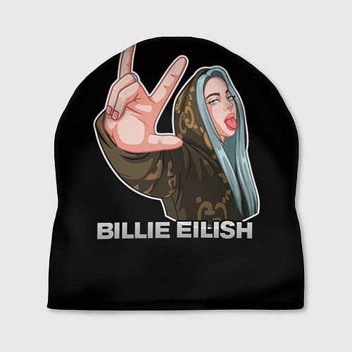 Шапка BILLIE EILISH / 3D-принт – фото 1