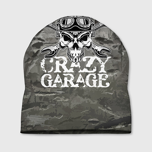 Шапка Crazy garage / 3D-принт – фото 1