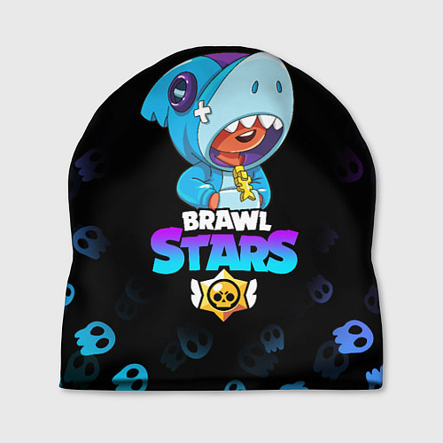 Шапка BRAWL STARS LEON SHARK / 3D-принт – фото 1