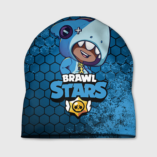 Шапка Brawl Stars LEON SHARK / 3D-принт – фото 1