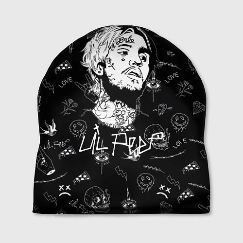 Шапка LIL PEEP / 3D-принт – фото 1