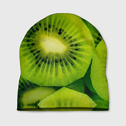 Шапка Зеленый киви, цвет: 3D-принт