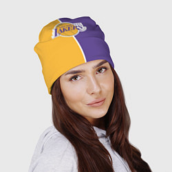 Шапка LA LAKERS, цвет: 3D-принт — фото 2