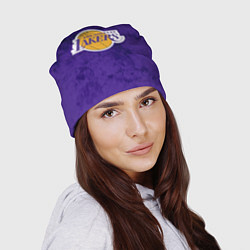 Шапка LA LAKERS, цвет: 3D-принт — фото 2