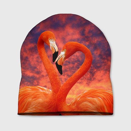 Шапка Flamingo Love / 3D-принт – фото 1