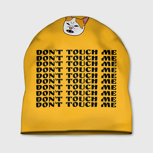Шапка Don't touch me / 3D-принт – фото 1