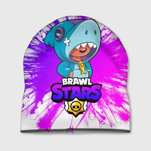 Шапка Brawl stars leon shark / 3D-принт – фото 1