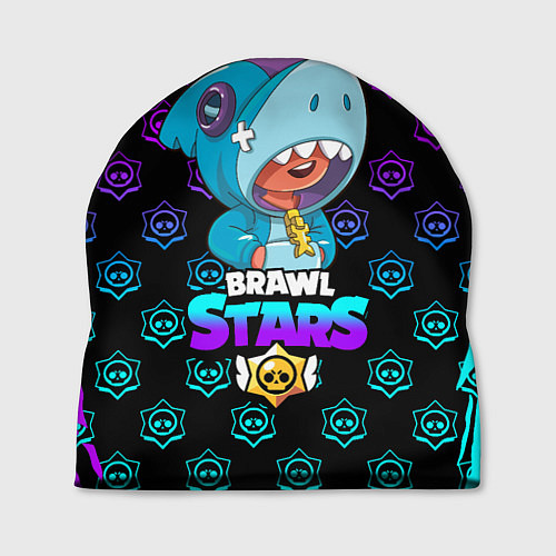 Шапка Brawl stars leon shark / 3D-принт – фото 1