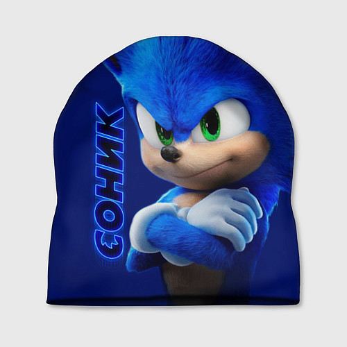 Шапка SONIC / 3D-принт – фото 1