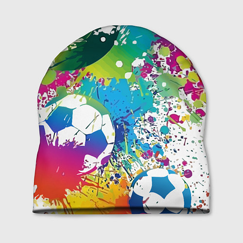 Шапка Football Paints / 3D-принт – фото 1
