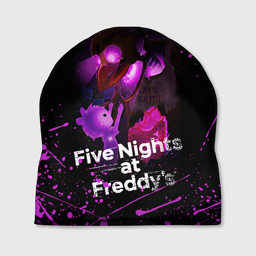 Шапка FIVE NIGHTS AT FREDDYS / 3D-принт – фото 1