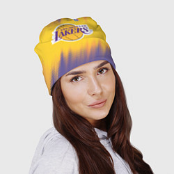 Шапка Los Angeles Lakers, цвет: 3D-принт — фото 2