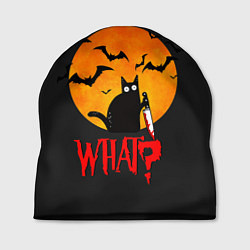 Шапка What Cat Halloween, цвет: 3D-принт