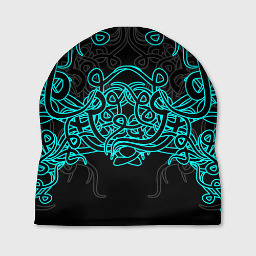 Шапка Узоры магия / 3D-принт – фото 1