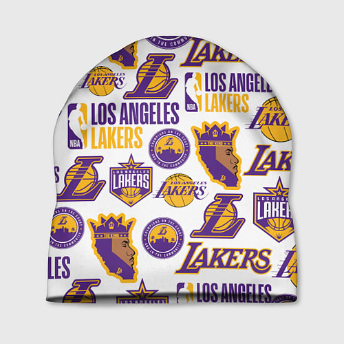 Шапка LAKERS LOGO / 3D-принт – фото 1