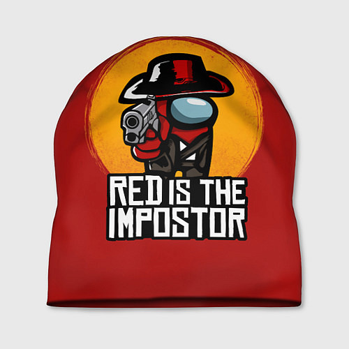 Шапка Red Is The Impostor / 3D-принт – фото 1