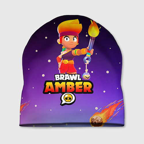 Шапка BRAWL STARS AMBER / 3D-принт – фото 1