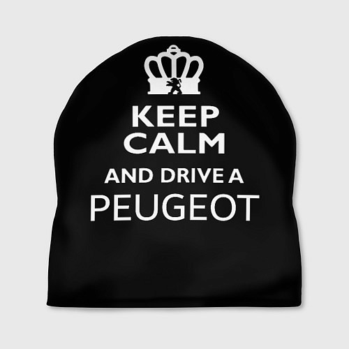 Шапка Drive a Peugeot! / 3D-принт – фото 1