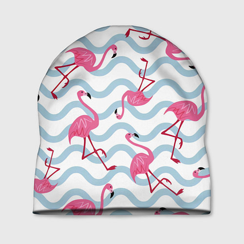 Шапка Фламинго Волны / 3D-принт – фото 1